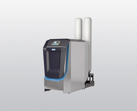 Compresor de alquiler – Compresor de alta presión industrial VERTICUS con sistema de almacenamiento